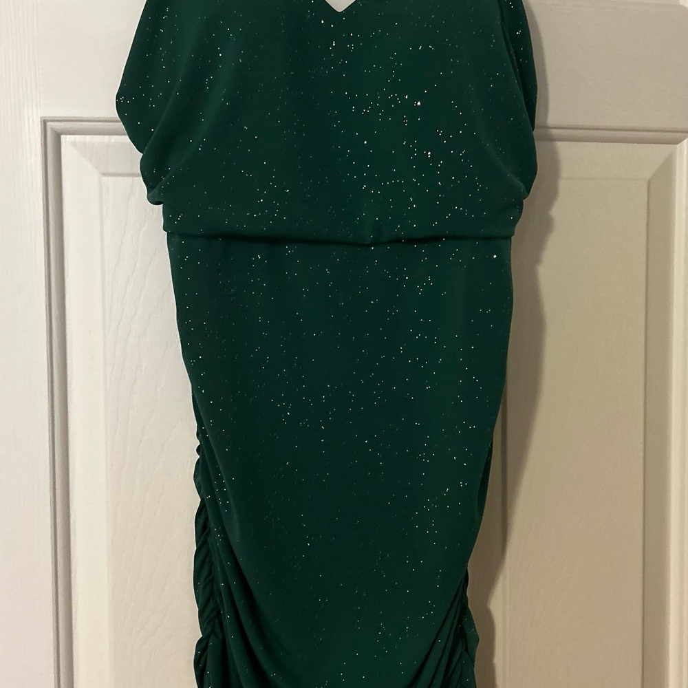Ever Pretty Glittering Green Midi Dress